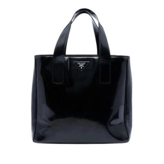 Prada Pre-owned Tote Bags, female, Black, Size: ONE SIZE Pre-owned Vintage Tote