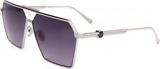 Philipp Plein Womens SPP076M-0579 SPP076M 66 0579 Sunglasses - Rose Gold - One Size