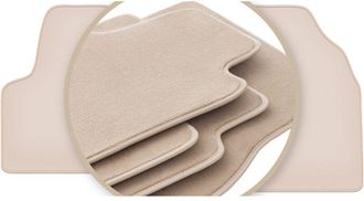 OEM Alfombrillas Beige Premium Para: Fiat Scudo I Furgoneta 1994-2006