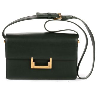 Saint Laurent Pre-owned Womens Loulou Crossbody Medium Shoulder Bag - Dark Green - One Size