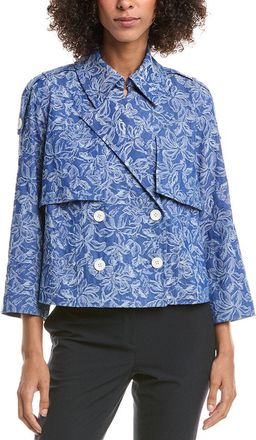 Derek Lam Elijah Cropped Trench Jacket
