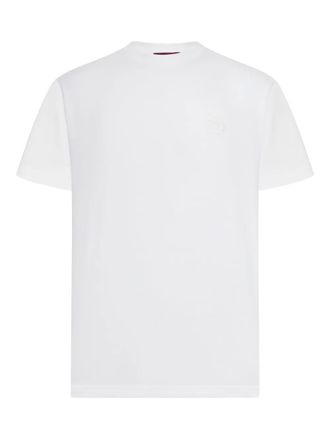 Gucci Interlocking G-embroidered T-shirt - men - Cotton - S - White