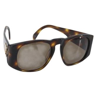 Chanel Occhiali da sole in plastica Pre-owned - - Pre-owned - Donna - Marrone - ONE SIZE