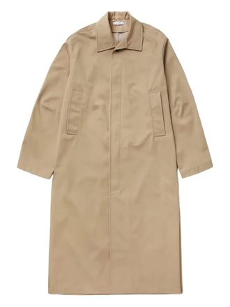 1989 STUDIO button-up single-breasted coat - Neutrals