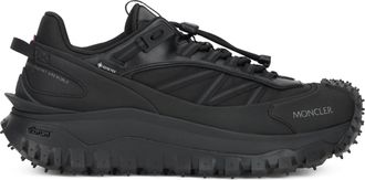 Moncler Womens Trainers With High Sole Black Polyurethane Sneaker