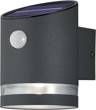 Reality Salta Led Ip44 L&aacute;mpara Exterior Antracita Con Trio Lighting Sensor De Movimiento