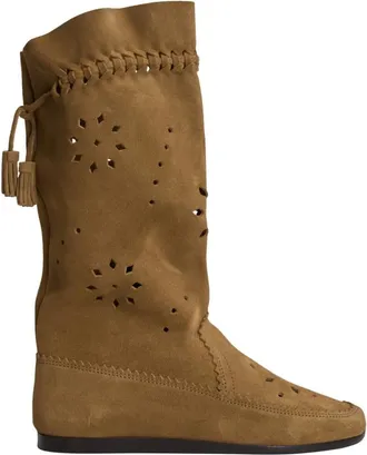 Isabel Marant Schoenen, Dames, Bruin, 40 EU, Leer, Welky Boot