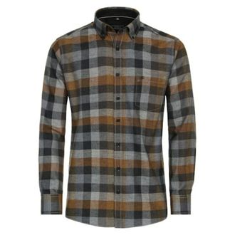 Casamoda Heren, Overhemden, Veelkleurig, Maat: 3XL Katoen