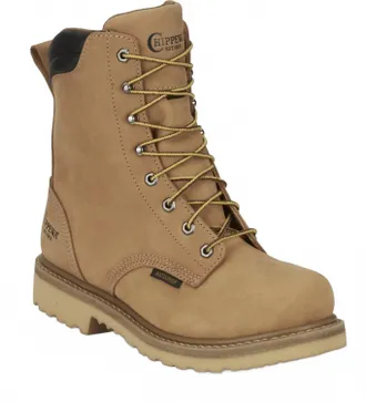 Chippewa Mens Northbound 8 Waterproof Insulated Lace Up Boot In Wheat