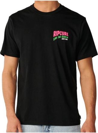 Rip Curl Surf Trip Tee T-Shirt f&uuml;r Herren | schwarz