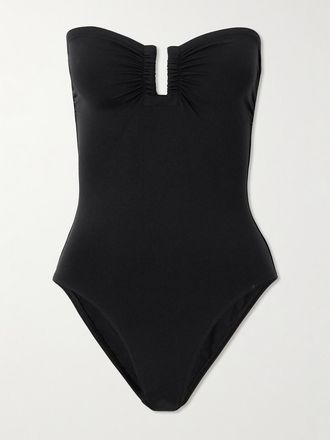 Eres Costume Da Bagno Senza Spalline Les Permanents Cassiopée - Nero