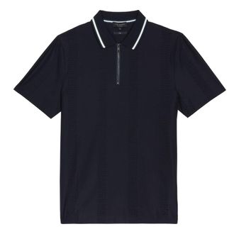 Ted Baker Orbite Slim Fit Jacquard T-poloshirt