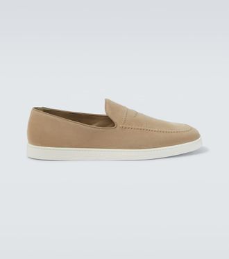 Churchs Peebles suede penny loafers