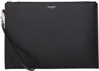 Saint Laurent Pochette I Porta Assorbente Saint Laurent Da Uomo Con Carnagione Nera