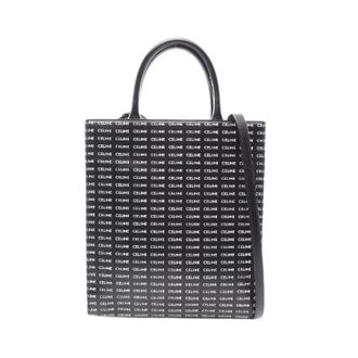 Celine Pre-owned Tote Bags, female, Black, Size: ONE SIZE Pre-owned Small Vertical Cabas Triomphe Coated Canvas Tote Bag