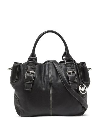 Michael Kors Brookville shopper met logo-bedel - Zwart