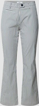 Mason's Hose mit Streifenmuster Modell NEW YORK in Offwhite, Gr&ouml;&szlig;e 40