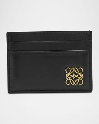 Loewe Anagrame Puffer Card Holder in Leather