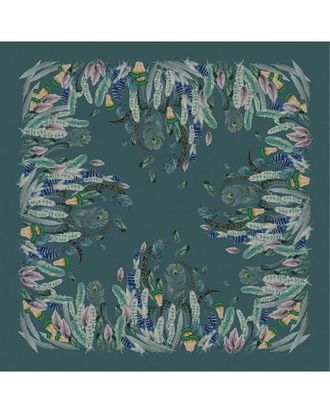 GARNIER-THIEBAUT Panache Canard French Tablecloth