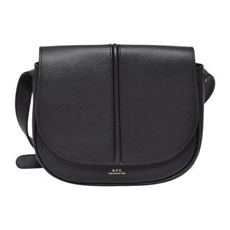 A.P.C. A.p.c. - Betty Schoudertas - Dames - Tassen - Zwart - Maat: ONE Size Leer