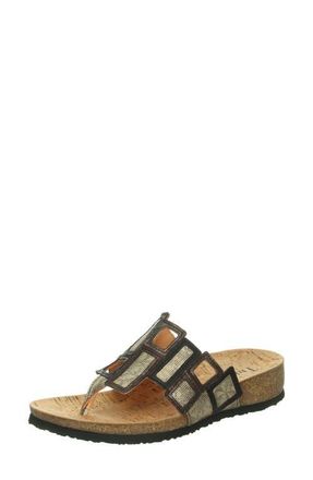 Think Julie Sandal in Taupe/Kombi at Nordstrom, Size 11-11.5Us