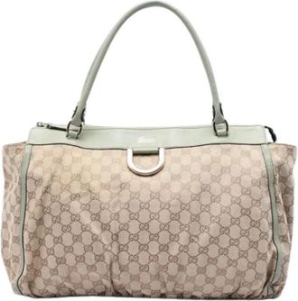 Gucci Borsa Tote Pre-owned Vintage - - Pre-owned - Donna - Beige - ONE SIZE