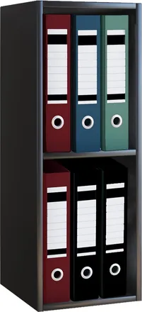 ebuy24 Estante De Madera Vcm De Pie Gabinete De Archivo De Ahorro De Espacio Dimensiones Aprox. Al. 72 X An. 34 X P. 30 Cm Estante Elegante De Pie Estante De