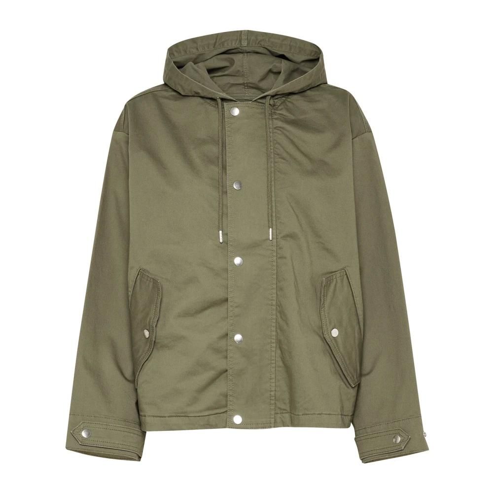 Veste Légère Femme Verte Papaya - Taille UK 10 - Double Boutonnage - Occasion Très Bon État