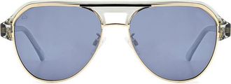 Privé Revaux NIGHTCAP/S Polarized FT3/XN Mens Sunglasses Gold Size 58