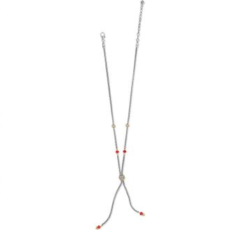 Brighton Meridian Two-Tone Y Necklace In Silver