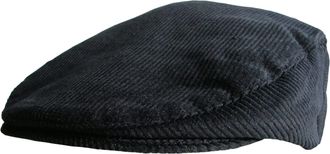Generic Mens Corduroy Flat Caps (as8, Numeric, Numeric_6_and_3_Quarters, Black)
