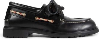 Burberry M Derby - Heren - Bootschoenen - Zwart - 42 EU - Leer - Schoenen
