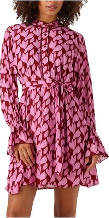 Ydence Ydence, Dames, Jurken, Roze, Maat: S Viscose