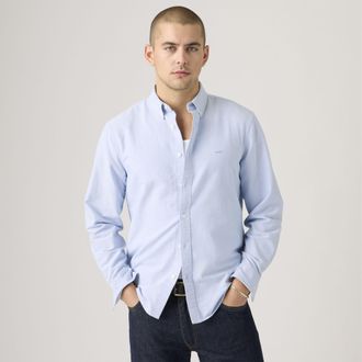 Levi's Authentic Button Down Shirt - Mens - 2XL - Blue
