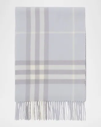 Burberry Giant Check Cashmere Scarf