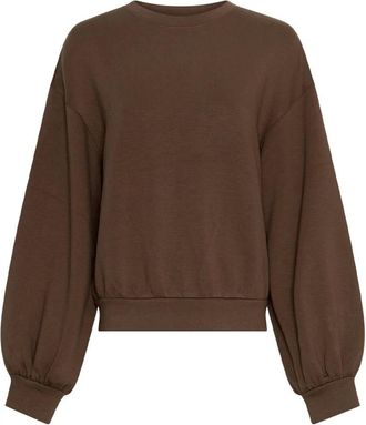 Moss Copenhagen Dames, Sweatshirts & Hoodies, Bruin, Maat: L/Xl