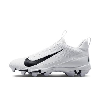 Nike Mens Alpha Menace 4 Shark Football Cleats in White | HV8056-100