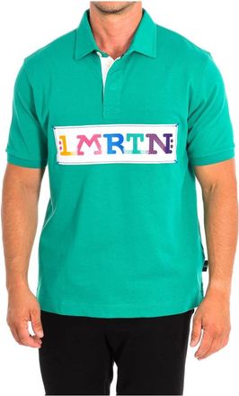 La Martina Polo Shirt met Korte Mouwen - Heren - Polos - Groen - L - Katoen - Tops