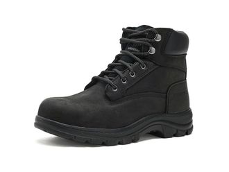 Wolverine Carlsbad Steel Toe 6 Mens Boots Black : 10.5 3E - Extra Wide, Leather