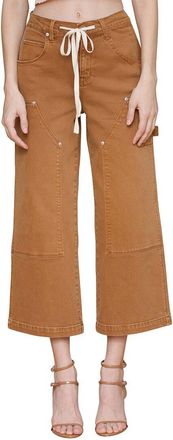 Avec Les Filles Mid Rise Drawstring Pant