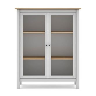 Calicosy Vitrina 2 Puertas - L90 x A110 cm - Blanco