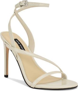 Nine West Miorla Ankle Strap Sandal in Ivory at Nordstrom, Size 9