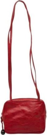 Loewe Pre-owned Cross Body Bags, female, Red, Size: ONE SIZE Pre-owned Shoulder Bag