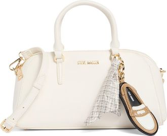 Steve Madden Bkeela East/West Satchel Crossbody Bag in Ivory at Nordstrom Rack