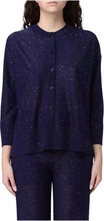KANGRA Sweaters Blue - Dames - Vesten - Blauw - M - Truien & Vesten