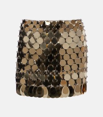 Paco Rabanne Sequined miniskirt
