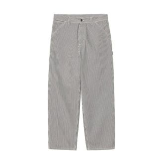 Carhartt Work in Progress Carhartt Wip, Wide Trousers, male, Gray, Size: XL Mercer Single Knee Pant