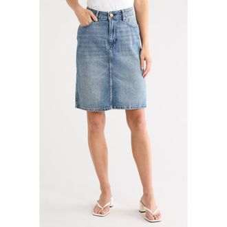 DL1961 Lexie Denim Skirt in Endless Sea at Nordstrom Rack, Size 24