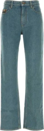 Burberry Straight Jeans - Dames - Regular Fit Jeans - Blauw - W28 - Jeans