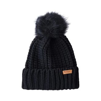 Barbour Beanies, female, Black, Size: ONE SIZE Saltburn Beanie & Scarf Set